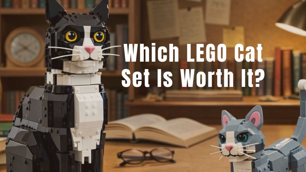 Cat Lover Gifts 1. Cat Mom’s Review Lego 21349 Tuxedo Cat & Lego 31163 Playful Cat